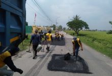 Salah satu ruas jalan wisata yang diperbaikai DPUPR Provinsi Banten. Foto BW Iskandar