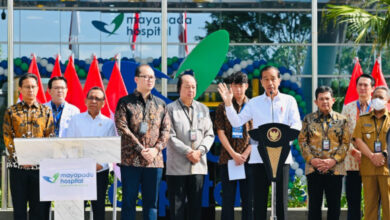Presiden RI, Joko Widodo meresmikan Mayapada Hostpital Bandung. Foto: BPMI Satpres RI