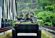 Ranpur Menkav 2 Mar bergerak hancurkan musuh. Foto: Ahmad Munawir - Menkav 2 Mar