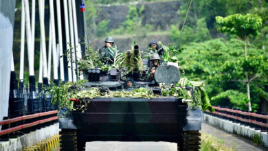 Ranpur Menkav 2 Mar bergerak hancurkan musuh. Foto: Ahmad Munawir - Menkav 2 Mar