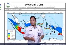 Perkiraan datangnya siklon tropis koinu. Foto: Youtube BMKG