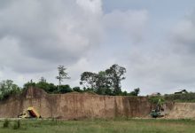 Aktivitas pertambangan Galian C ilegal di Taktaktan. Foto Antara