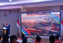 Asesmen Green Terminal dari Pertamina di Terminal Tanjung Sekong, Cilegon. Foto Antara