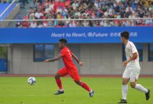 Pertandingan Timnas Indonesia U-24 lawan Korut. Foto: NOC Indonesia