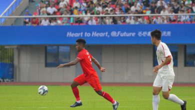 Pertandingan Timnas Indonesia U-24 lawan Korut. Foto: NOC Indonesia