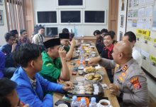 Pertemuan Kapolres Serang, AKBP Condro Sasongko dengan Ormas dan Mahasiswa. Foto: Yono