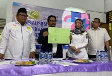 Jumpa pers Perumda NKR Tangerang soal laporan balik pedagang Pasar Kutabumi. Foto: Iqbal Kurnia