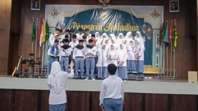Salah satu acara Pesantren Ramadan dari SMA Muhi Yogyakarta. Foto: Yusron Ardi Darma
