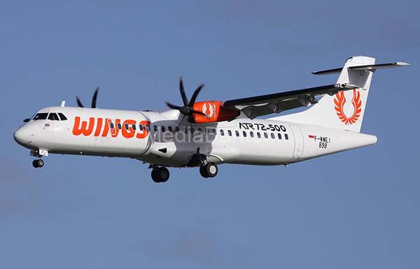 Pesawat ATR / Baling-baling milik Wings Air. Foto: Humas Lion Air Group
