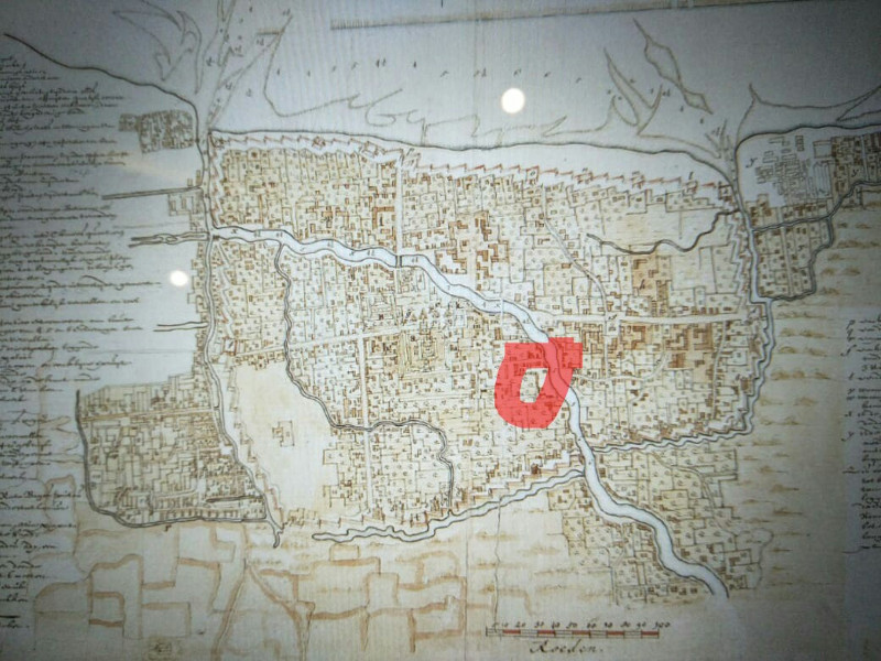 peta kuno kota kesultanan banten