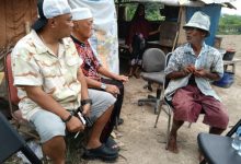 Kapolres Serang, AKBP Condro Sasongko silaturahmi dengan petani cabai. Foto: Yono