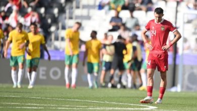 Tim Indonesia kalah dari Australia 0 - 4 dalam 16 Piala Asia. Foto: Istimewa