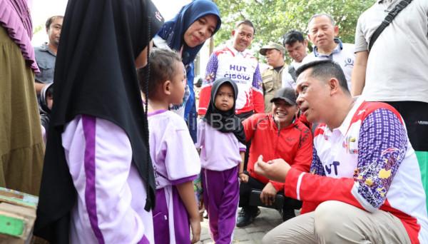 Pj Bupati Tangerang, Andi Oni P hadiri HUT Kecamatan Cisoka. Foto: Prokompim Kab Tangerang