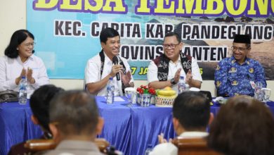 Kunjunngan Wamenkes dan Pj Gubernur Banten soal penyakit TBC. Foto Biro Adpim Banten