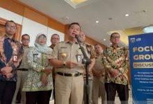 Pj Guberur Jakarta, Teguh pada acara FGD PAM Jaya. Foto: Antara