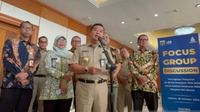 Pj Guberur Jakarta, Teguh pada acara FGD PAM Jaya. Foto: Antara