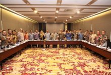 Rapat Evaluasi Anggaran di sebuah hotel di Serang. Foto: Biro Adpim Pemprov Banten