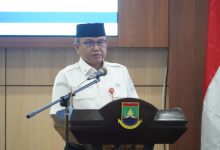Pj Sekda Kota Cilegon, Ahmad Aziz Setia Ade Putra. Foto Daeng Yusvin