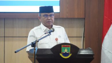 Pj Sekda Kota Cilegon, Ahmad Aziz Setia Ade Putra. Foto Daeng Yusvin
