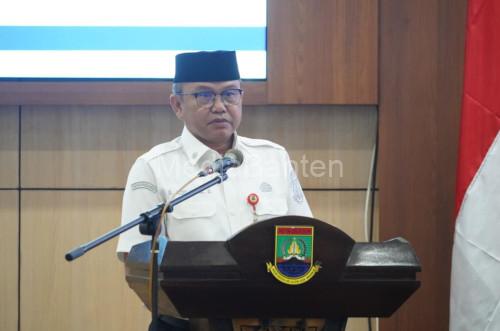 Pj Sekda Kota Cilegon, Ahmad Aziz Setia Ade Putra. Foto Daeng Yusvin