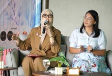 Alfi Rizki Aghina Robinsar, Ketua PKK Cilegon atau istri Wali Kota Cilegon. Foto Daeng Yusvin