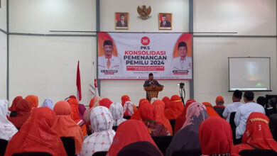 DPW PKS Banten lakukan konsolidasi untuk Pemilu 2024. Foto: Aden Hasanudin