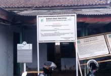 Plang museum rumah dinas eks Multatulis. foto: LKBN Antara