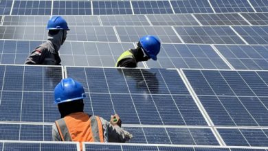 Pembangkit Listrik Tenaga Surya atau PLTS. Foto Antara