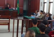 Sidang putusan PN Pandeglang soal gugatan mantan Dekan Unma Banten. Foto: Eko Supriatno