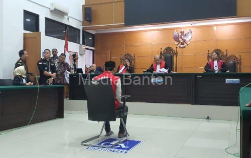 PN Serang vonis hukuman mati bagi Mulyana, pembunuh dengan mulitasi terhadap Siti Amelia. Foto Budi Wahyu Iskandar