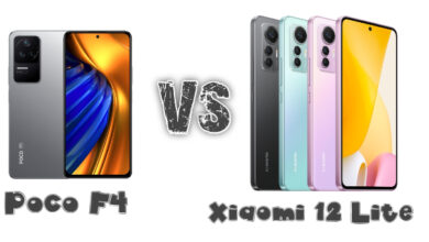 Smartphone Xiaomi 12 lite vs Poco F4. Foto: Abdul Hadi