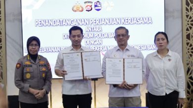 Polda Banten dan BPMI Banten lakkan kerjasama pencegahan perdagangan orang. Foto Antara