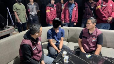 Polda Banten menggelar operasi sarang narkoba. Foto Yono