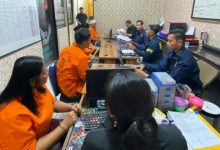 Para tersangka perdagangan orang diperiksa Polda Banten. foto: Bidhumas Polda Banten