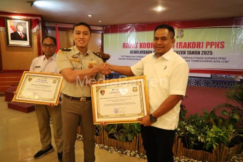 Disreskrimsus Polda Banten menggelar rakor penyidik pegawai negeri sipil. Foto: Yono