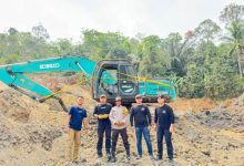 Polda Banten menggerebek lokasi tambang batubara ilegal di Bojongmanik, Kabupaten Lebak. Foto Yono