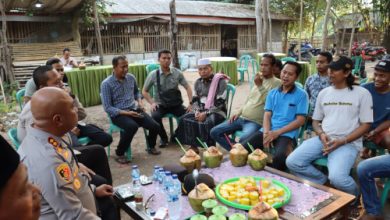 Kaplres Serang, AKBP Condro Sasongko gelar poliuran. Foto: Yono