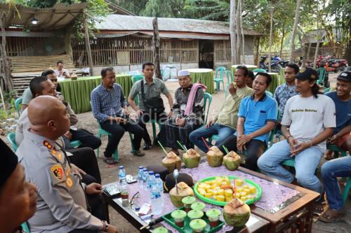 Kaplres Serang, AKBP Condro Sasongko gelar poliuran. Foto: Yono