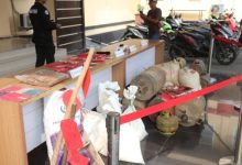 Barang bukti kegiatan pertambangan ilegal oleh Polres Lebak. Foto Antara