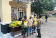 Gerakan pangan murah serentak di Polres Serang dan jajaran Polsek. Foto Yono