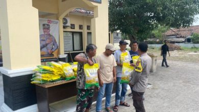 Gerakan pangan murah serentak di Polres Serang dan jajaran Polsek. Foto Yono