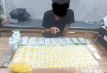 Polresta Serang Kota menyita obat keras. Foto Yono