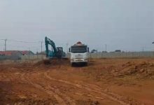 Lokasi Galian C di Cikande yang dilaporkan warga. Foto Yono