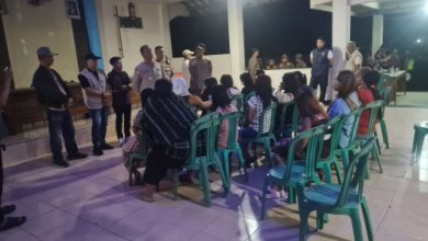 Operasi KRYD yang digelar Polres Serang di Kecamatan Kragilan. Foto Yono