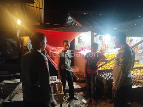Polres Serang menggelar Patroli KRYD serentak di seluruh jajaran Polsek. Foto Yono