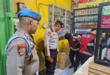 Polres Serang gelar operasi miras, petasan, kembang api. Foto Yono