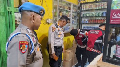 Polres Serang gelar operasi miras, petasan, kembang api. Foto Yono