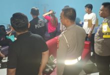 Operasi Pekat Maung dari Polres Serang menyasar tempat hiburan malam (THM). Foto Yono