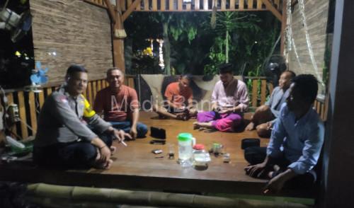 Polres Serang menggelar Patroli Poskamling Foto Yono