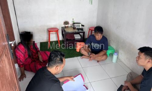 Pelaku penipuan tenaga kerja ditangkap Polres Serang. foto Yono